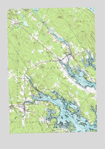 Pembroke, ME USGS Topographic Map