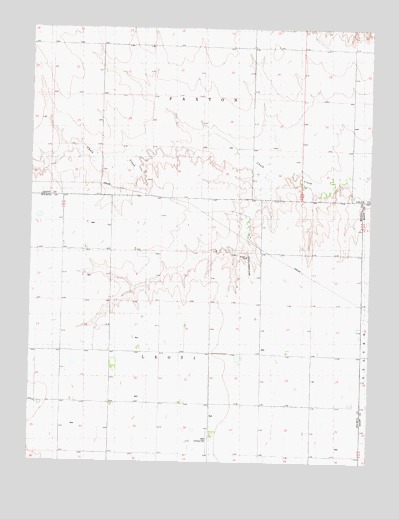 Pence NW, KS USGS Topographic Map