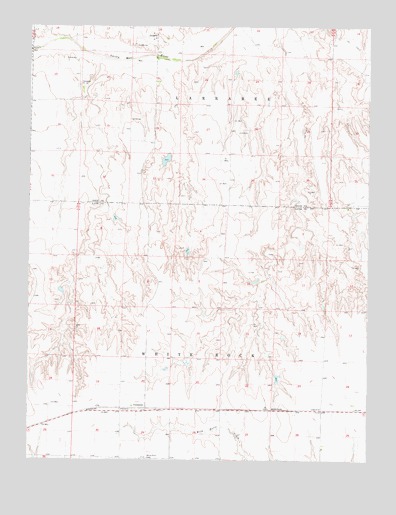 Pendennis, KS USGS Topographic Map