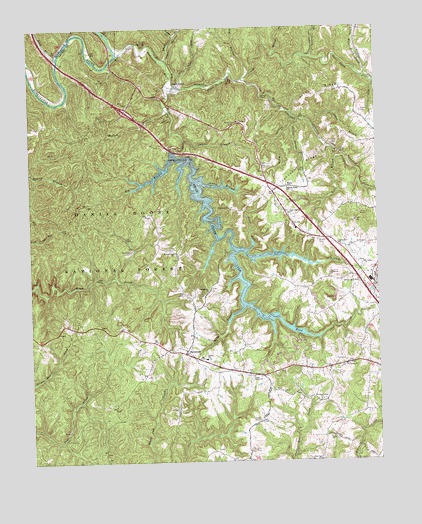 Bernstadt, KY USGS Topographic Map