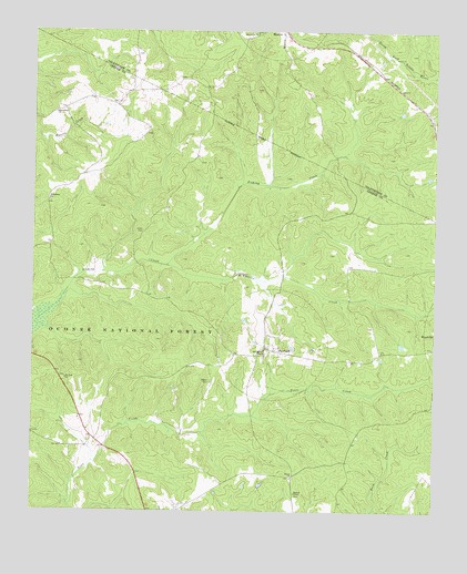 Penfield, GA USGS Topographic Map