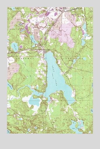 Pengilly, MN USGS Topographic Map