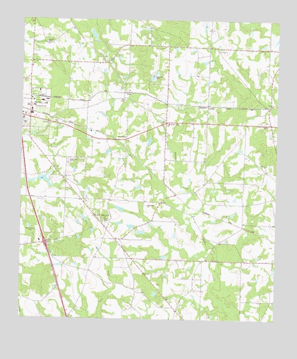 Penia, GA USGS Topographic Map