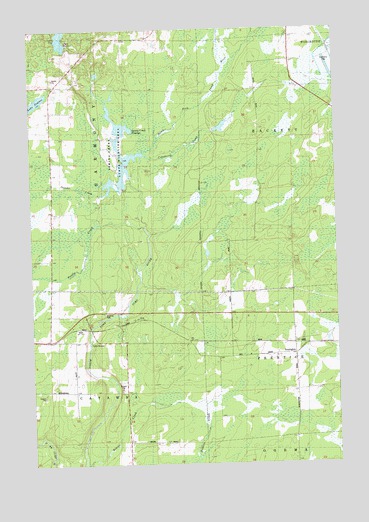 Pennington, WI USGS Topographic Map