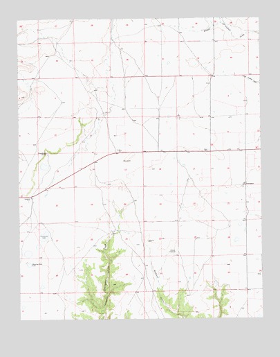 Pennington, NM USGS Topographic Map