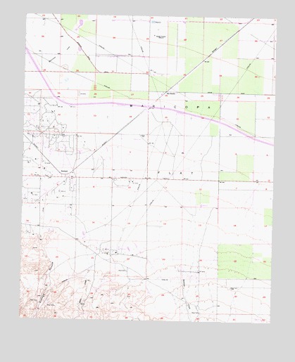 Pentland, CA USGS Topographic Map