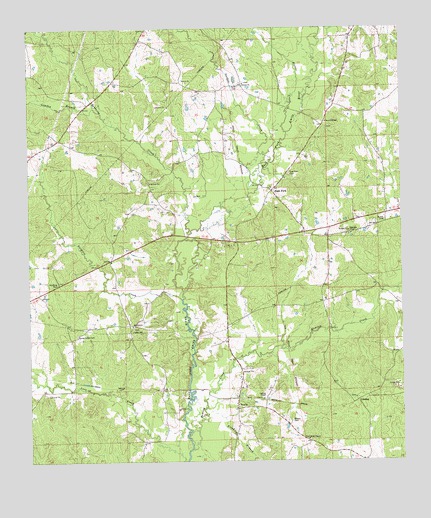 Peoria, MS USGS Topographic Map
