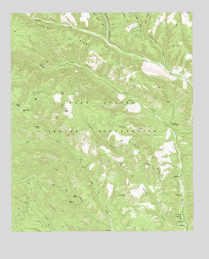 Pepper Canyon, AZ USGS Topographic Map