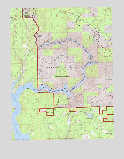 Berry Creek, CA USGS Topographic Map