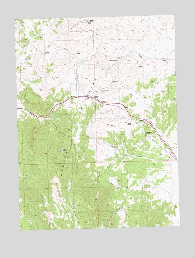 Pequop Summit, NV USGS Topographic Map
