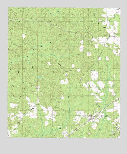 Perdido, AL USGS Topographic Map