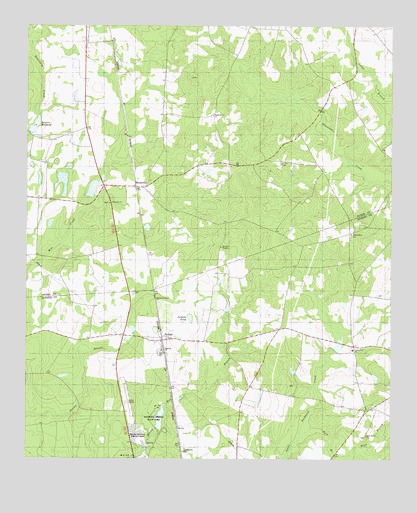 Perkins, GA USGS Topographic Map