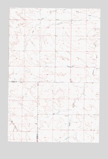Berry School, MT USGS Topographic Map