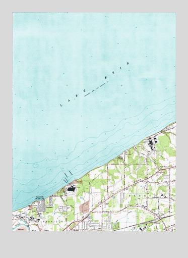 Perry, OH USGS Topographic Map