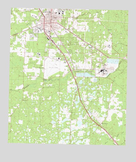 Perry, FL USGS Topographic Map
