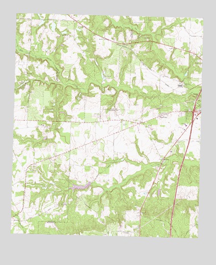 Perry West, GA USGS Topographic Map