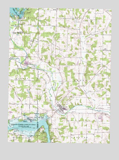 Perrysville, OH USGS Topographic Map
