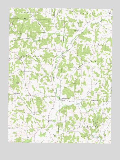Perryton, OH USGS Topographic Map