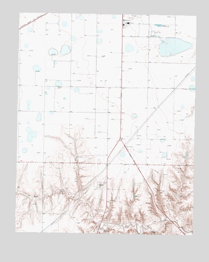 Perryton SE, TX USGS Topographic Map