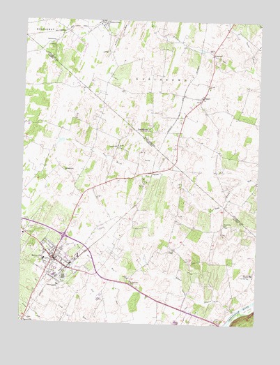 Berryville, VA USGS Topographic Map