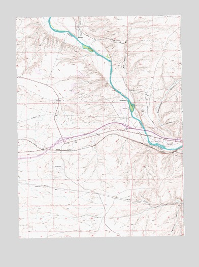 Peru, WY USGS Topographic Map