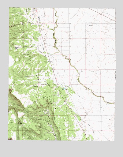 Petaca Peak, NM USGS Topographic Map