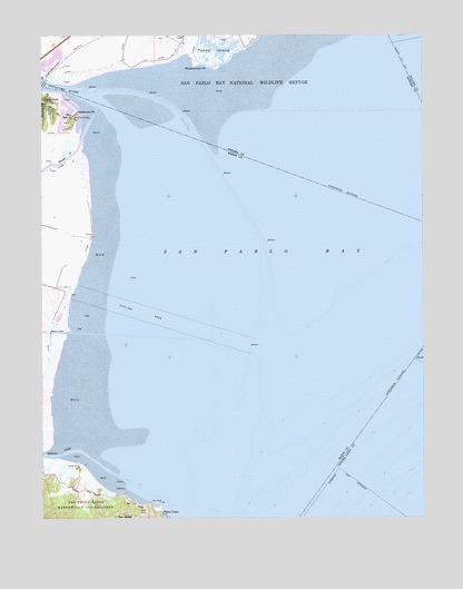 Petaluma Point, CA USGS Topographic Map