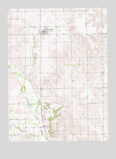 Petersburg, NE USGS Topographic Map