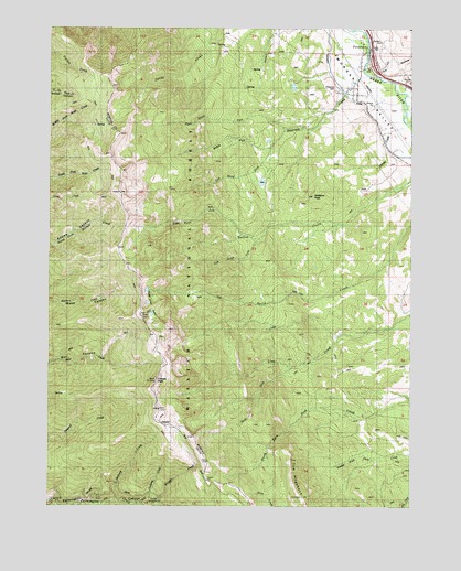 Peterson, UT USGS Topographic Map