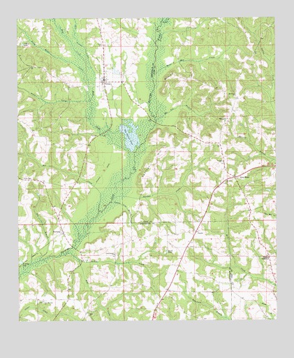 Petrey, AL USGS Topographic Map