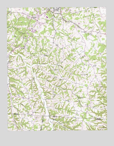 Petroleum, KY USGS Topographic Map