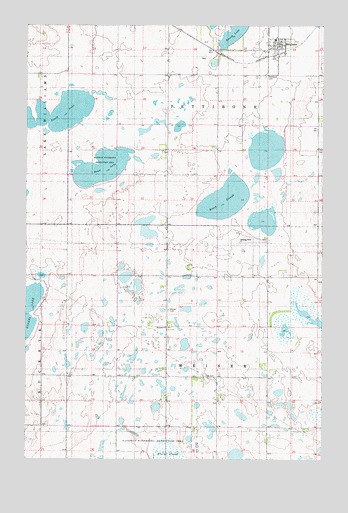 Pettibone, ND USGS Topographic Map