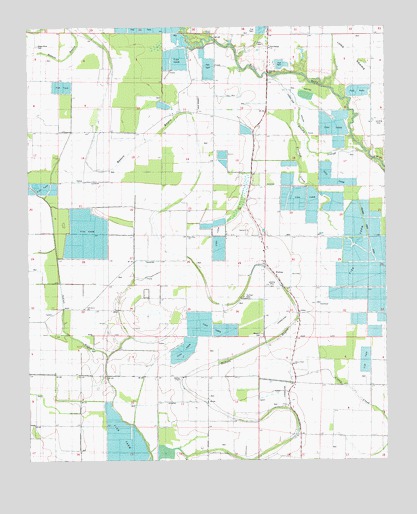 Pettus, AR USGS Topographic Map