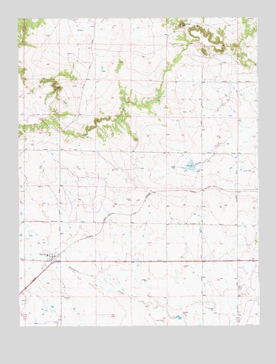 Peyton, CO USGS Topographic Map