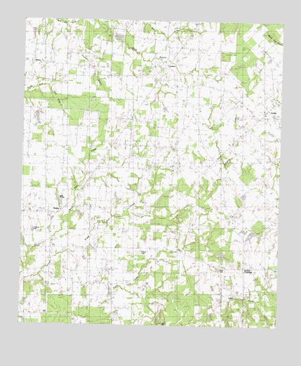 Phalba, TX USGS Topographic Map