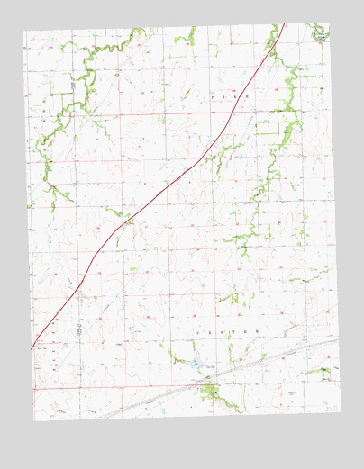 Phenis Creek, KS USGS Topographic Map