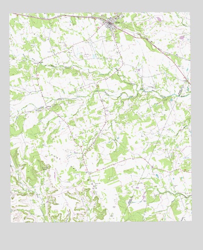 Bertram, TX USGS Topographic Map