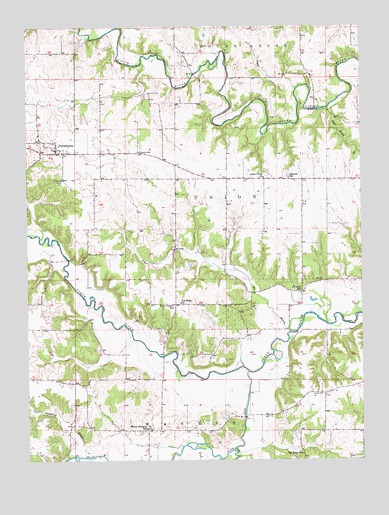 Philadelphia, MO USGS Topographic Map