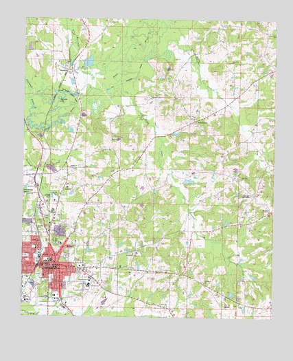 Philadelphia, MS USGS Topographic Map