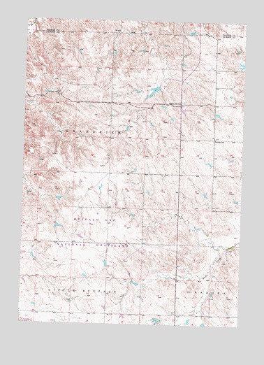 Philip Junction, SD USGS Topographic Map