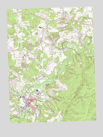 Philipsburg, PA USGS Topographic Map