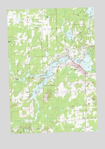 Phillips, WI USGS Topographic Map
