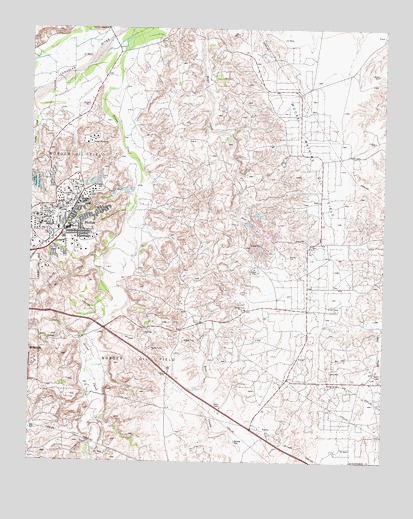 Phillips, TX USGS Topographic Map
