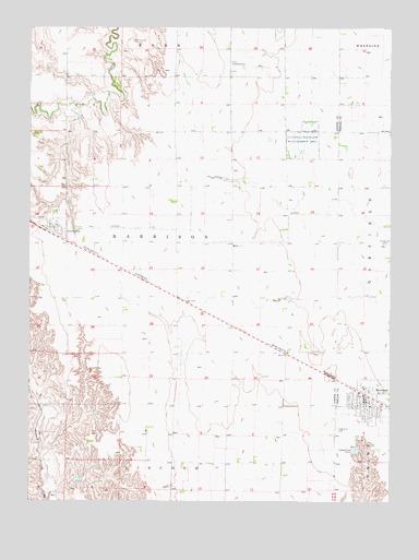 Bertrand, NE USGS Topographic Map