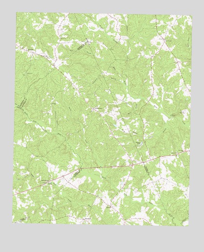 Philomath, GA USGS Topographic Map