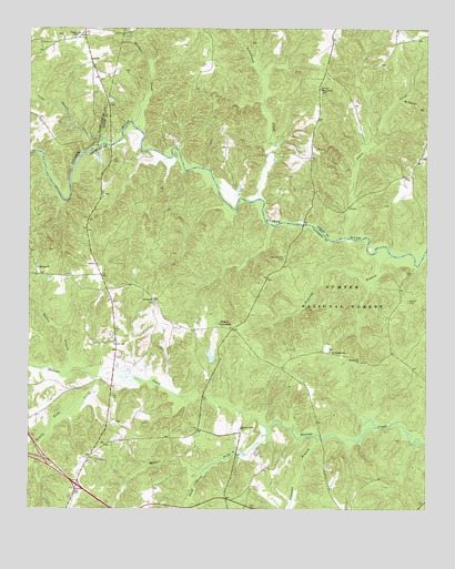 Philson Crossroads, SC USGS Topographic Map