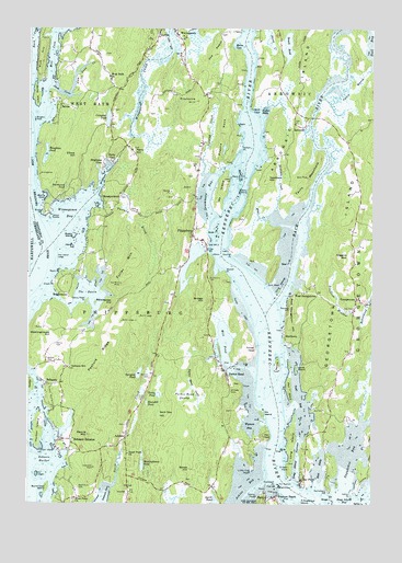 Phippsburg, ME USGS Topographic Map