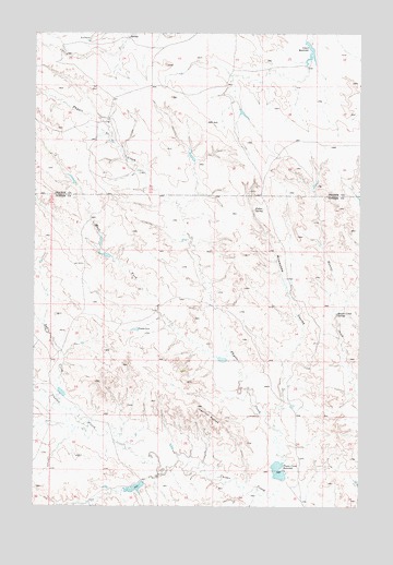 Physic Creek, MT USGS Topographic Map