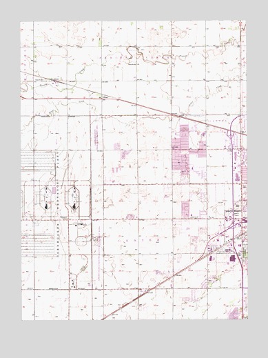 Abbott, NE USGS Topographic Map