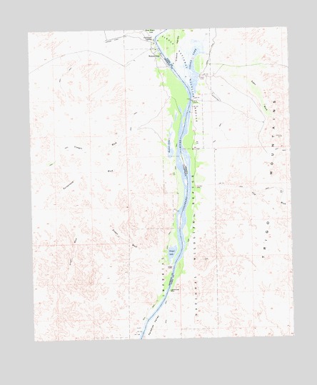 Picacho NW, CA USGS Topographic Map